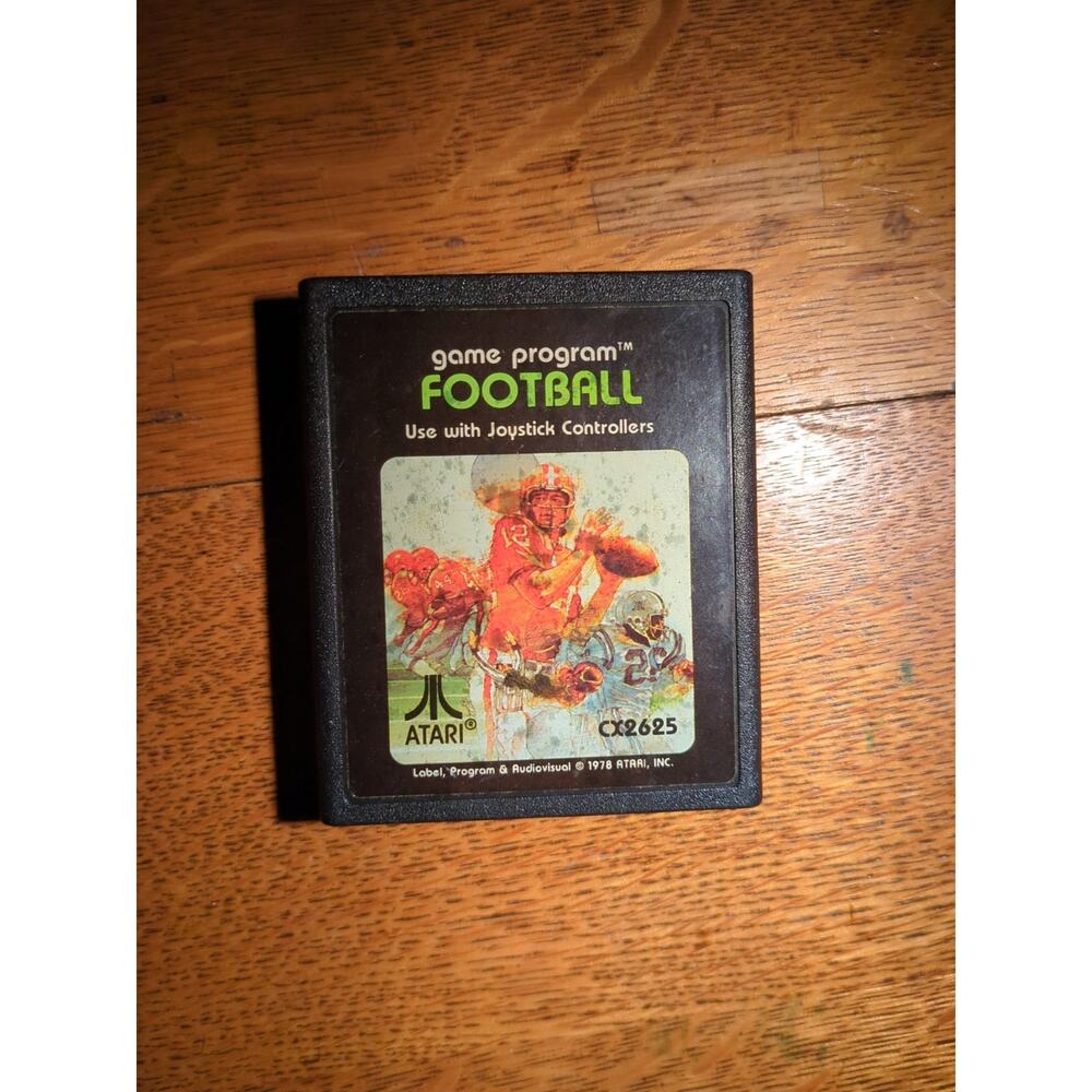Football (Atari 2600, Atari, 1978) Game Only